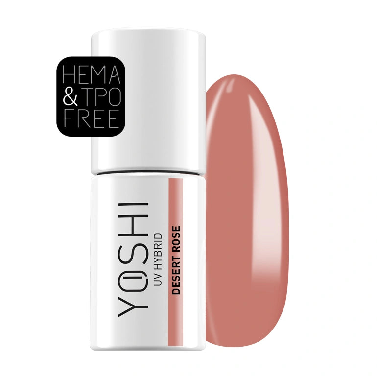 YOSHI Gel Polish 132 Free Spirit - Desert Rose, 6 ml
