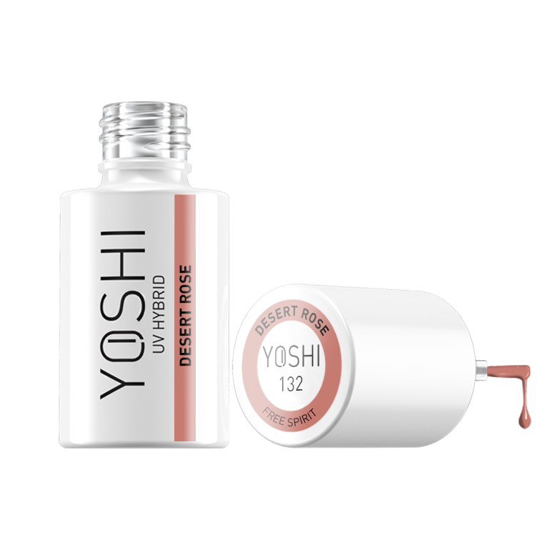 YOSHI Gel Polish 132 Free Spirit - Desert Rose, 6 ml