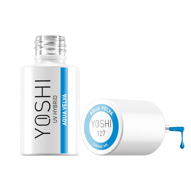 YOSHI Gel Polish 127 Drink Me - Aqua Velva, 6 ml