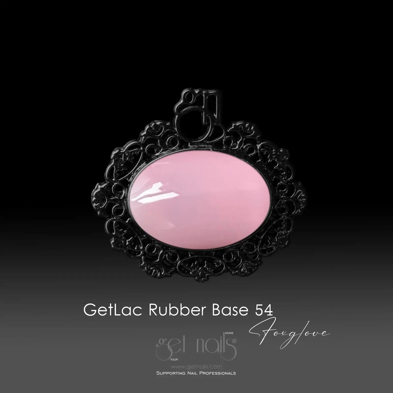 Get Nails, GetLac Rubber Base 54 Foxglove 15g GN