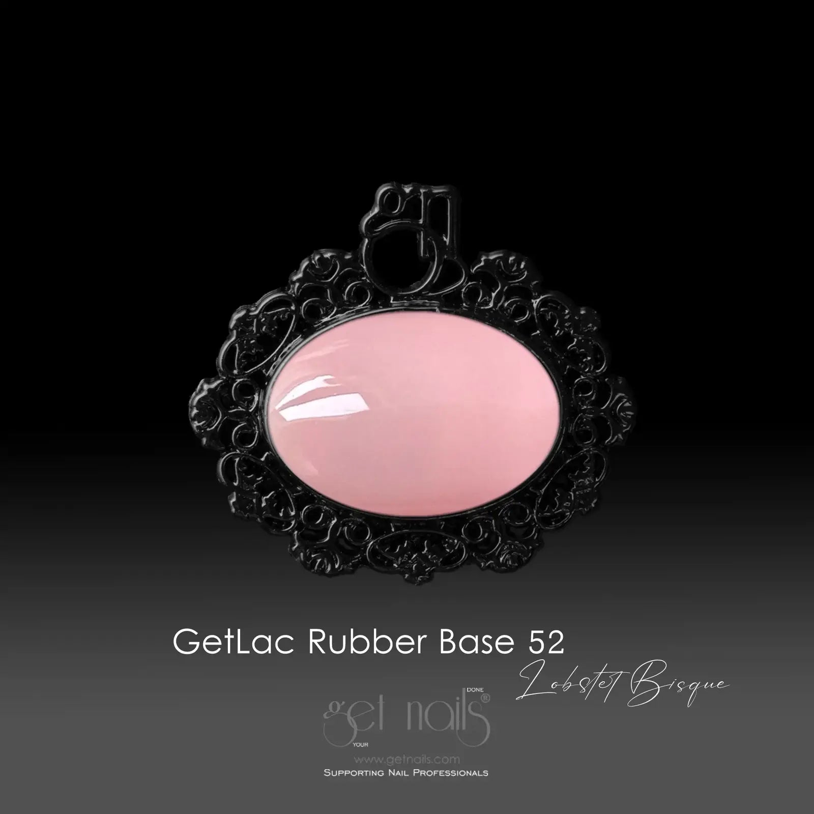 Get Nails, GetLac Rubber Base 52 Lobster Bisque 15g GN