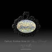 Get Nails, Rubber Base 33 Miss Prismatic 15g GN