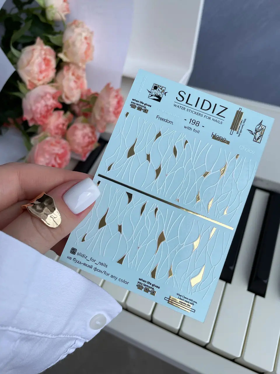 SLIDIZ nail stickers 198
