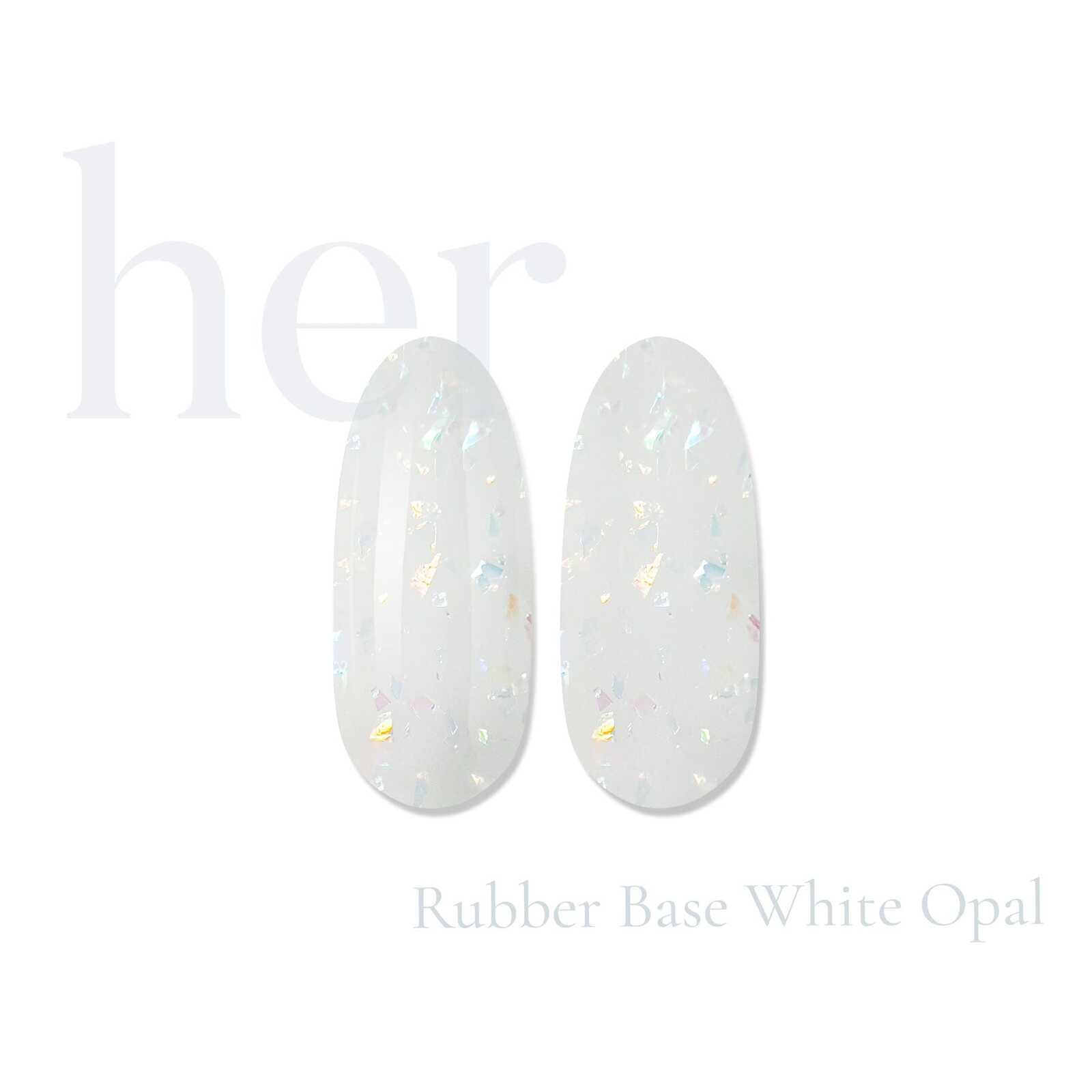 HER Rubber Base WHITE OPAL