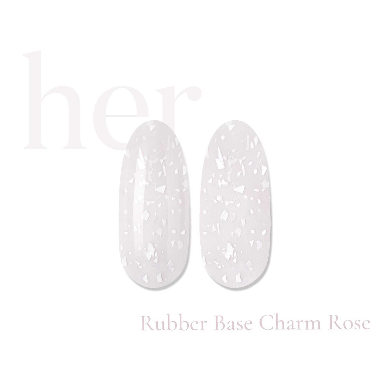 HER Rubber Base CHARM ROSE