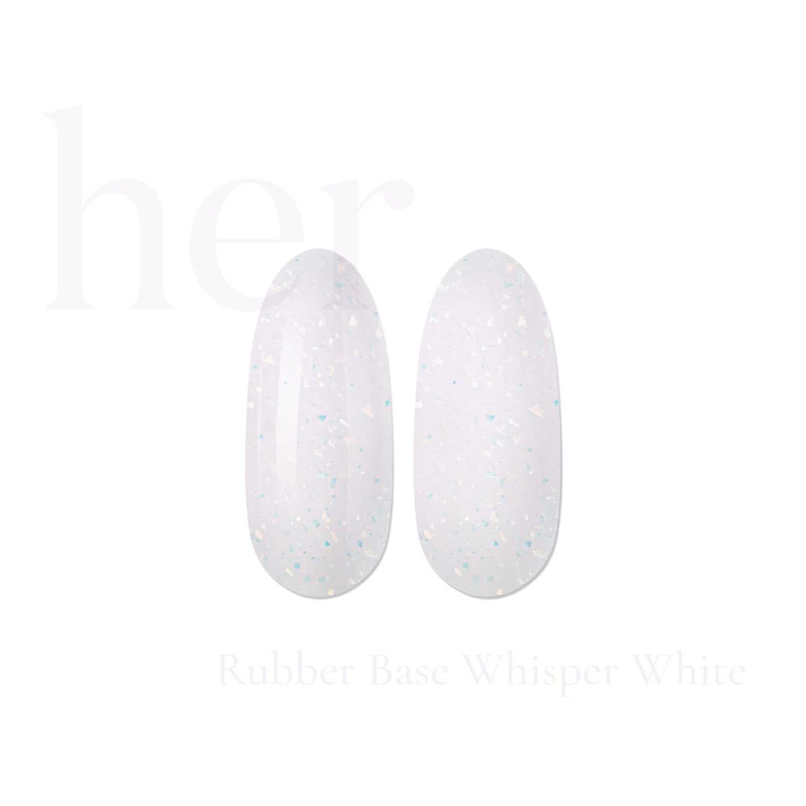 HER Rubber Base Coat WHISPER WHITE