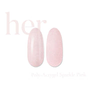 HER Poly-Acrygel SPARKLE PINK 30g