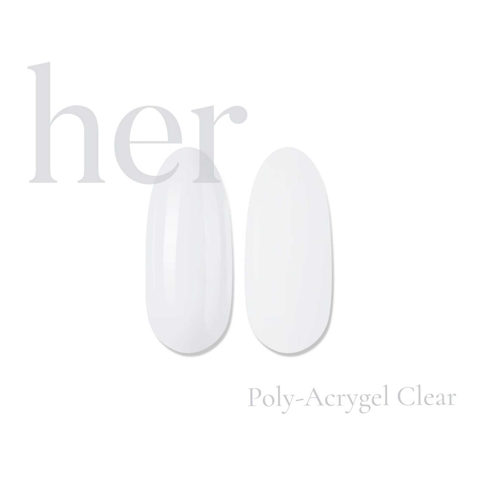 HER Poly-Acrygel CLEAR 60g