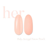 HER Poly-Acrygel SNOW PEACH 30g
