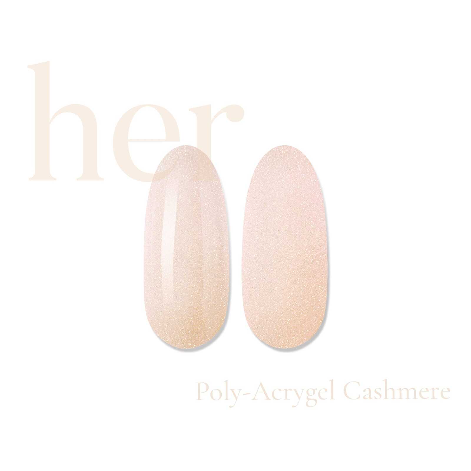 HER Poly-Acrygel CASHMERE 30g