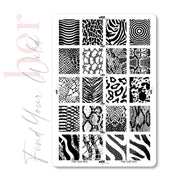 HER Find Your Wild Stamping Card