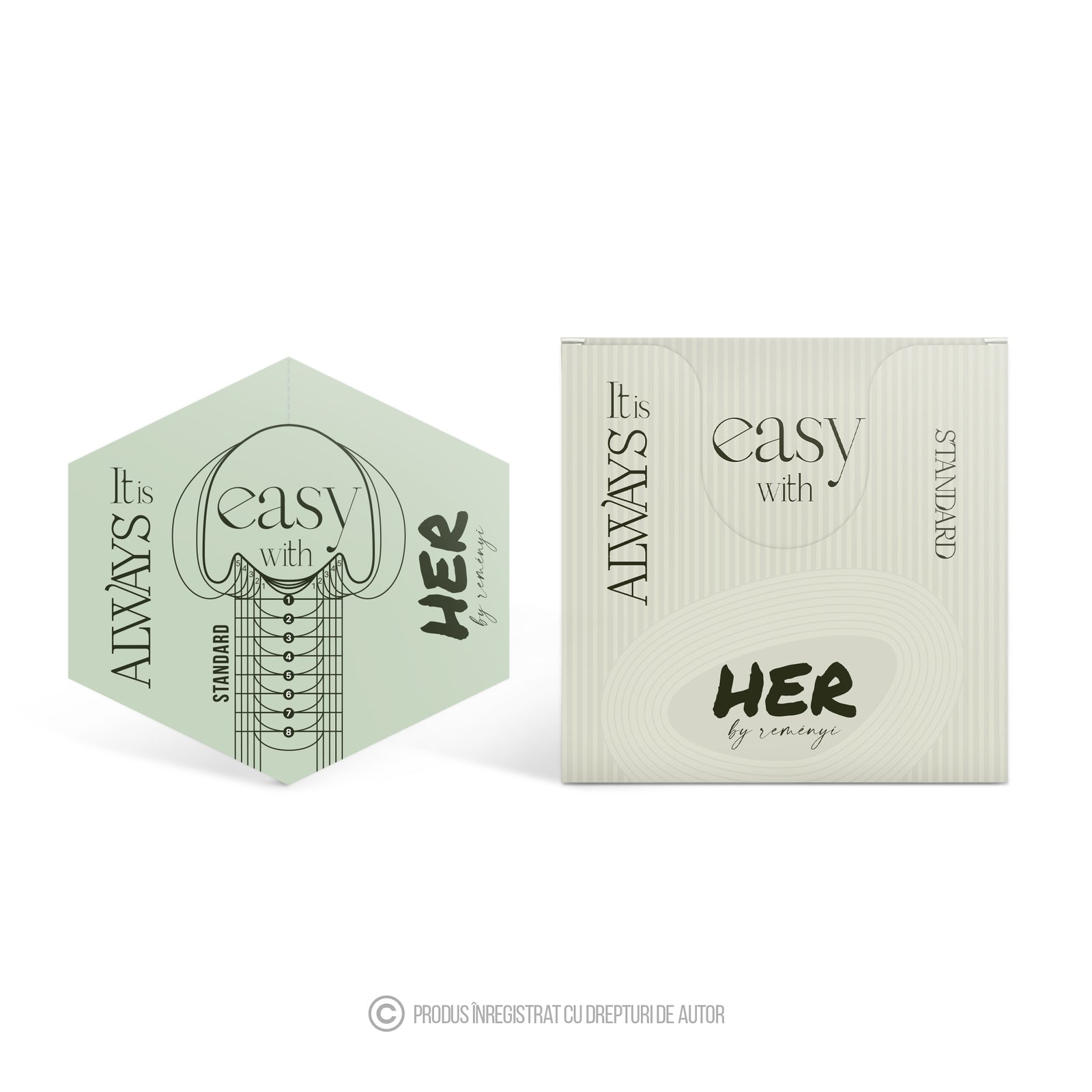 HER Standard Nail TEMPLATE