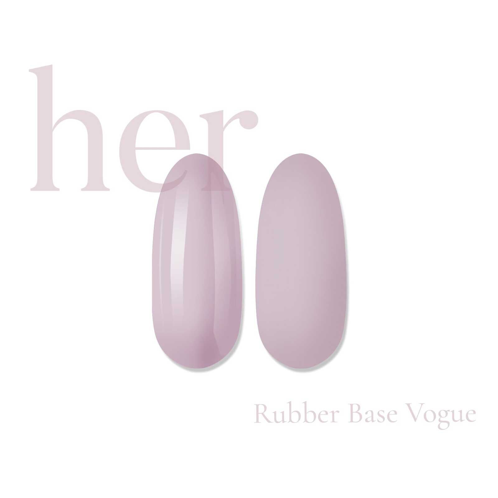 HER Rubber Base VOGUE | HEMA FREE & ACID FREE