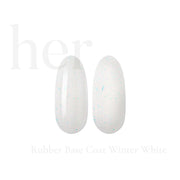 HER Rubber Base Coat WINTER WHITE