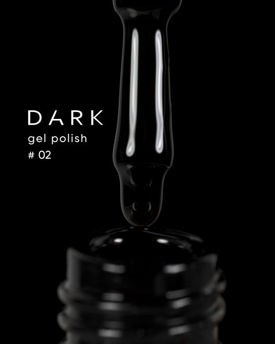 Dark gel polish 02, 10 ml