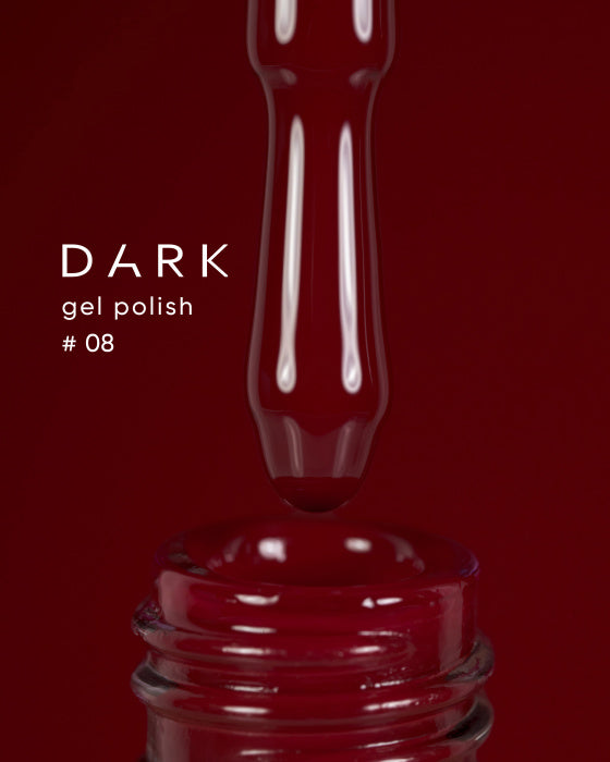 Dark gel polish 08, 10 ml