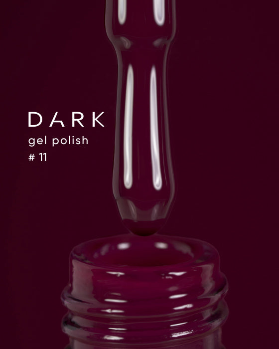 Dark gel polish 11, 10 ml