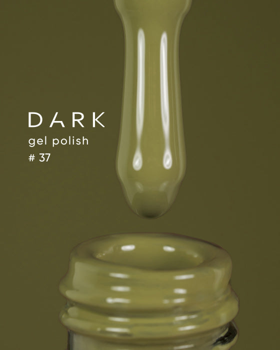 Dark gel polish 37, 10 ml