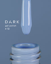 Dark gel polish 72, 10 ml