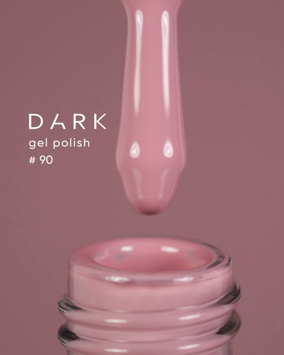 Dark gel polish 90, 10 ml