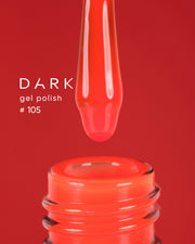 Dark gel polish 105, 10 ml