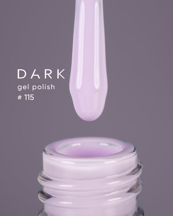 Dark gel polish 115, 10 ml