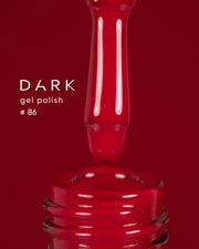 Dark gel polish 86, 6 ml