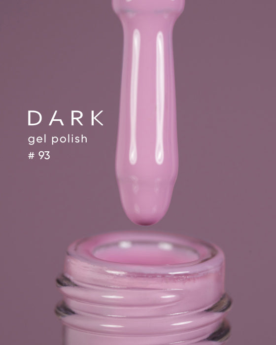 Dark gel polish 93, 6 ml