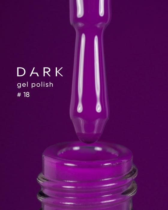 Dark gel polish 18, 6 ml