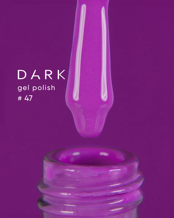 Dark gel polish 47, 6 ml