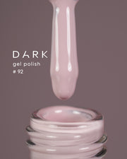 Dark gel polish 92, 6 ml