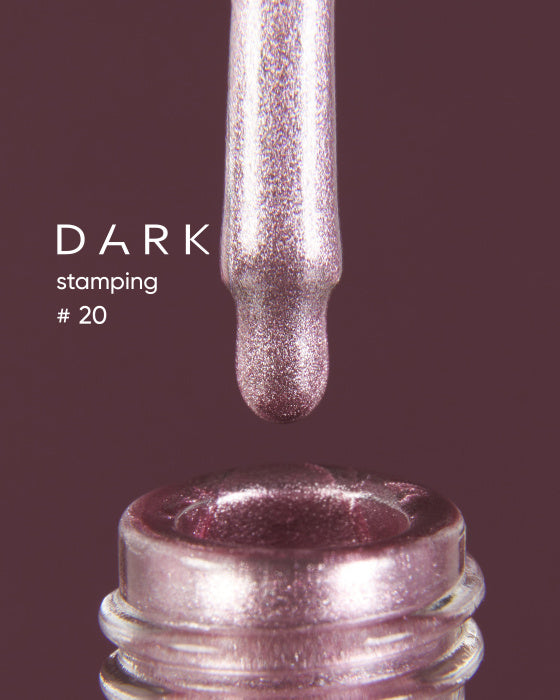 DARK Stamping polish 20, 8 ml