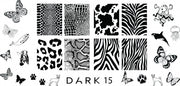 DARK stamping plate 15