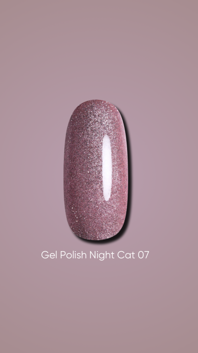 Dark Night Cat 07 gel polish, 6 ml