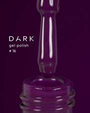 Dark gel polish 16, 6 ml