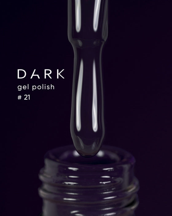 Dark gel polish 21, 6 ml