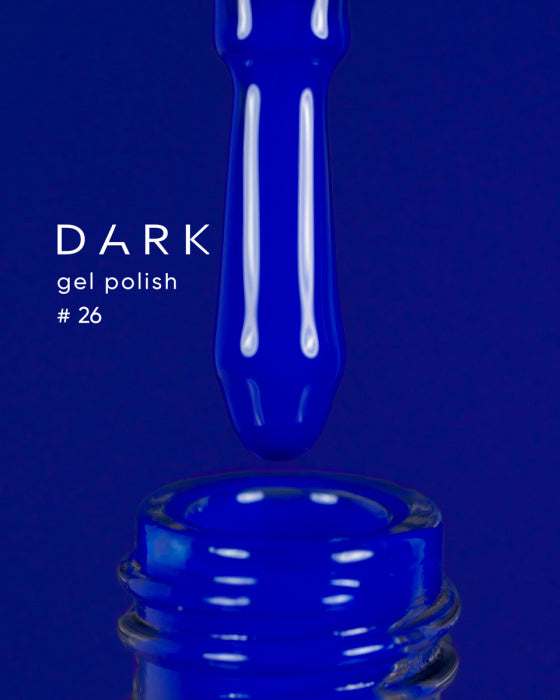 Dark gel polish 26, 6 ml