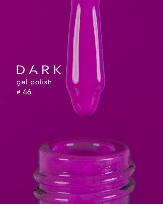 Dark gel polish 46, 6 ml