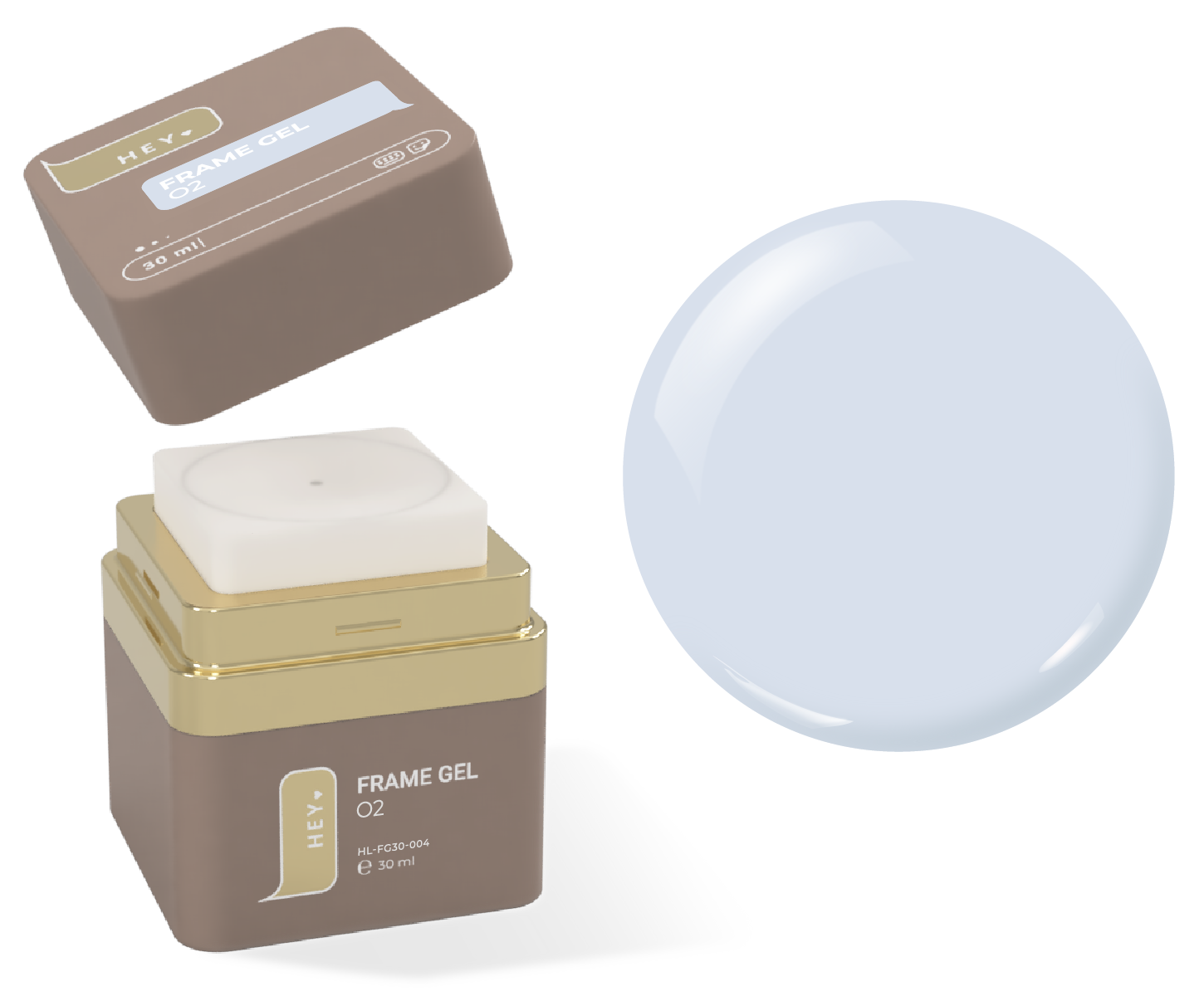 HEY LOVE (Hello) Frame Gel, O2, 30 ml