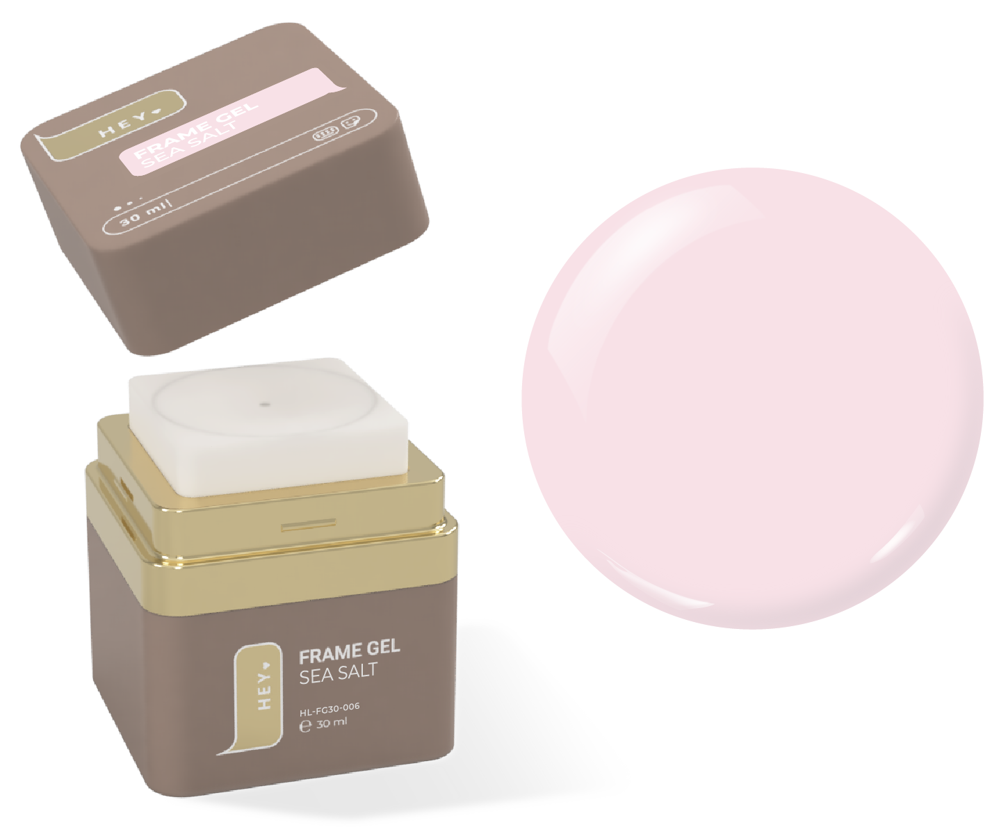 HEY LOVE (Hello) Frame, Sea Salt, 30 ml