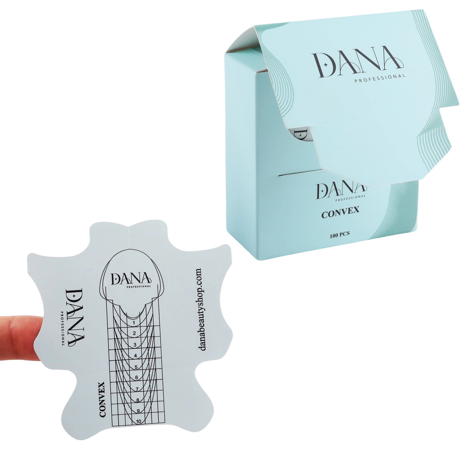 Dana Professional Nail Form – Convex Nail Bed 100pcs