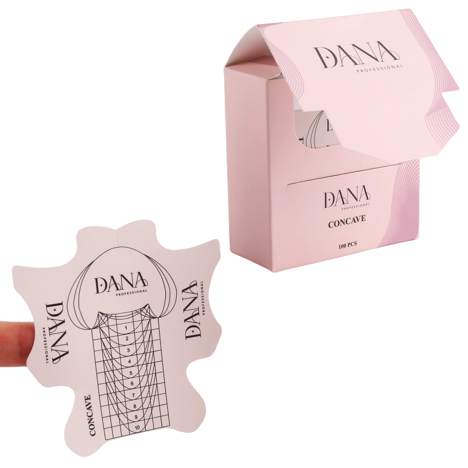 Dana Professional Nail Form – Concave Nail Bed 100pcs