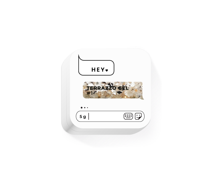 HEY LOVE Terrazzo Gel #1, 5 g