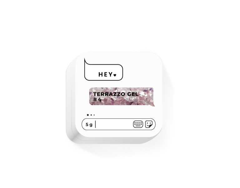 HEY LOVE Terrazzo Gel #4, 5 g