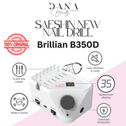 Saeshin Brillian B350D Professional Nail Drill Saeshin + H350 White Handpiece – 35K RPM