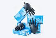 Microstop Nitrile Gloves, Size S, 100 pcs