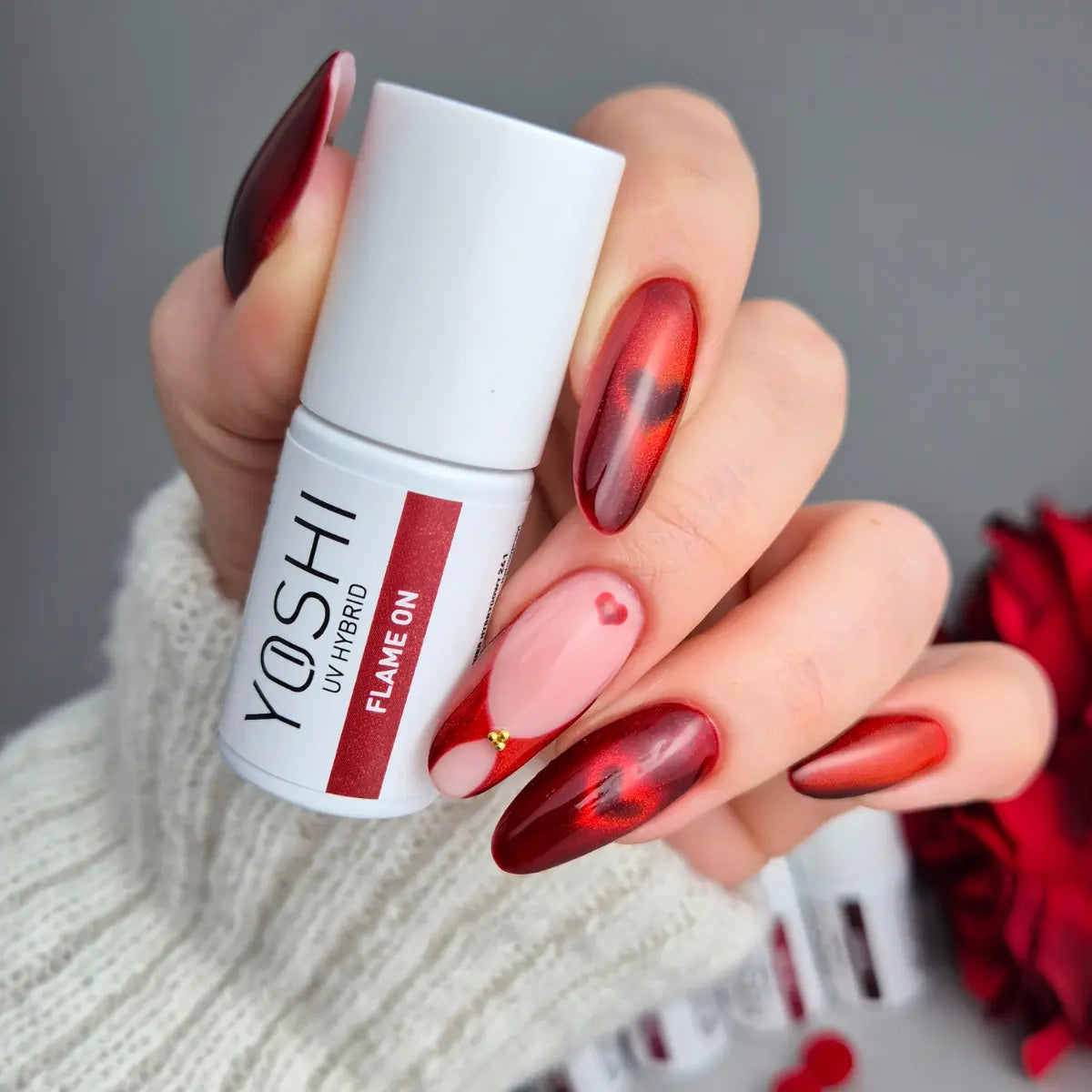 YOSHI Gel Polish 261 - Flame On, 6ml