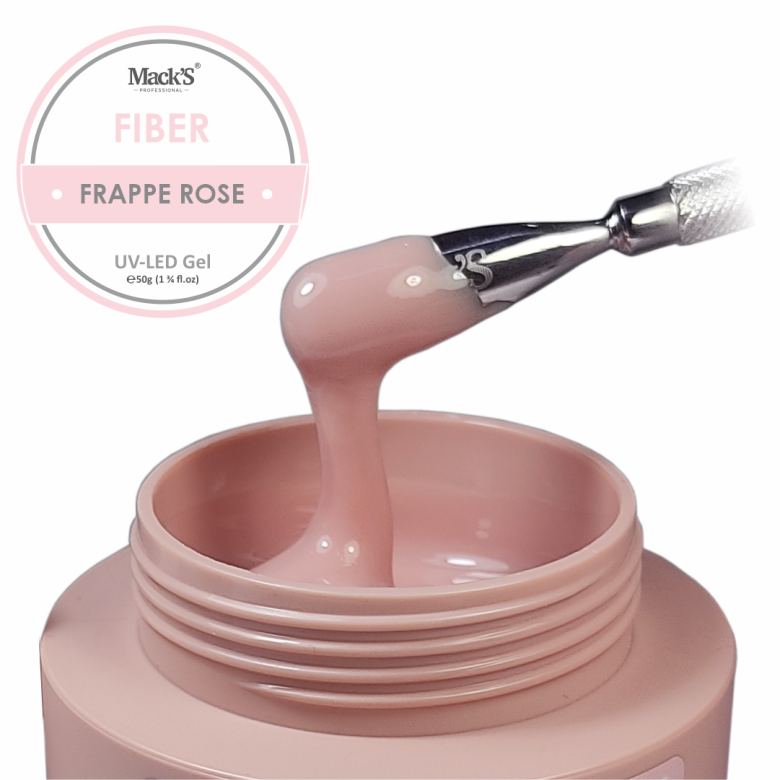 Mack's Professional Fiber Frappe Rose 50ml