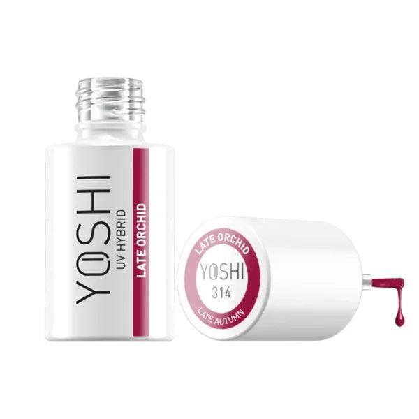 YOSHI Gel Polish 314 Late Autumn - Late Orchid, 6 ml