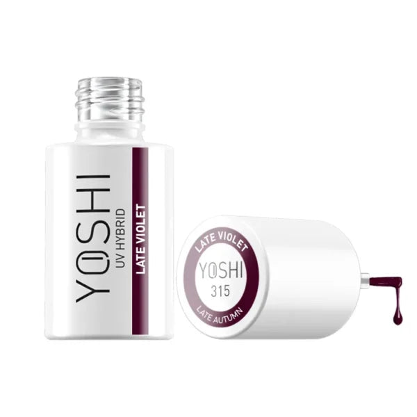 YOSHI Gel Polish 315 Late Autumn - Late Violet, 6 ml